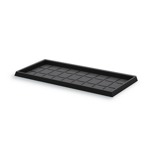 Plato Base Para Maceta Rectangular Negro 66cm X 25cm Mym Macetas Y Maceteros Estilo moderno, elegante y minimalista.