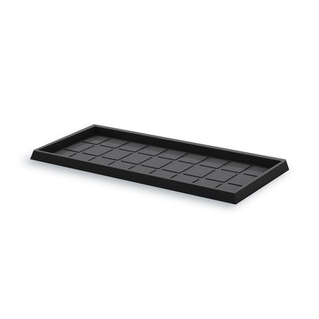 Plato Base Para Maceta Rectangular Negro 66cm X 25cm Mym Macetas Y Maceteros Estilo moderno, elegante y minimalista.