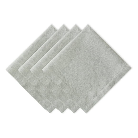 Design Imports CAMZ13370 DII Light Rain Linen Napkin (Set of 4)