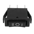 thumbnail image 4 of Rectangle Rocker Switch 3 Position SPDT Black 16A 250VAC for Car Dash Boat 12V KCD3-101/3P 30.5x13.5x31mm, 4 of 9