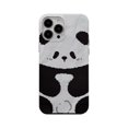 thumbnail image 1 of Funda para iPhone 15 Pro Max con un simpático dibujo animado de un panda, 1 of 8