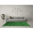 thumbnail image 3 of Ahgly Company Indoor Rectangle Oriental Emerald Green Industrial Area Rugs, 2' x 5', 3 of 4