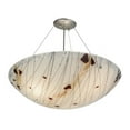 thumbnail image 7 of Meyda 146209 24 in. Metro Fusion Ramoscelli Inverted Pendant, White Irid & Clear & Black & White, 7 of 7