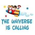 thumbnail image 1 of The universe is Calling Quote Lettering Wall ArtWall Decal Decoration The universe is Calling Adventurous Space Cartoon Space Decorating Ideas for Child's Bedroom Size: 10 In(W) x 8 In(H), 1 of 5