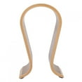 thumbnail image 1 of Soporte de madera para auriculares, colgador de madera para auriculares, expositor de auriculares, 1 of 8