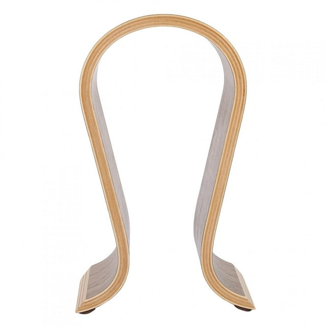 Soporte de madera para auriculares, colgador de madera para auriculares, expositor de auriculares