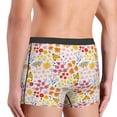 thumbnail image 5 of Balery Colorful Floral Men's Boxer Briefs, Soft and Breathable Cotton Underwear with nylon Waistband-Large, 5 of 9