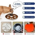 thumbnail image 5 of Katieovy Slow Feeder Dog Bowls,Double Sided Design Stainless Steel Dog Bowls,Round Non-Slip Dog Food Bowl, 5 of 6