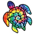 thumbnail image 1 of 2" Sea Turtles Rastafari Vinyl Sticker, 1 of 1