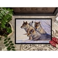 thumbnail image 3 of Wolves by Mollie Field Door Mat, 3 of 4