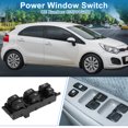 thumbnail image 2 of Interruptor de ventana eléctrica Unique Bargains No. 935701G200 para el lado del conductor delantero del Kia Rio 2007-2009 en negro, 2 of 7