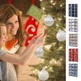 thumbnail image 1 of Xihbxyly Ventas de Liquidación Bolas de Decoración Navideña Bolas de Decoración Navideña Bolas de Decoración Navideña Bolas de Decoración para Árboles de Navidad, 1 of 6