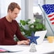 thumbnail image 5 of Independence Day Decor - Colorful Star Tree Topper, 5 of 7