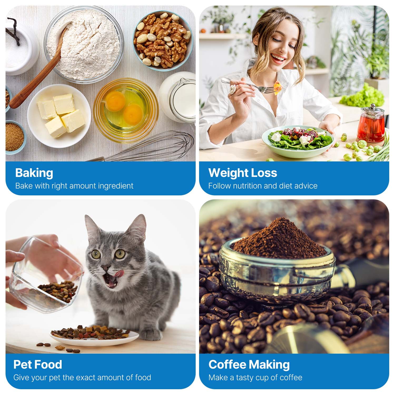 RENPHO Bluetooth Food Scale with App, White photo 7