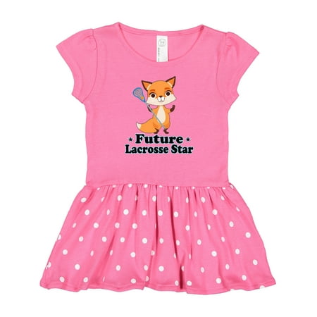 

Inktastic Future Lacrosse Star Outfit Gift Baby Girl Dress