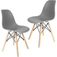 thumbnail image 1 of Set 2 Sillas Eames Estructura Modernas Silla Comedor gris Big Room HJSEKT000200, 1 of 7