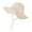 Khaki, variant on Vrotazzy Adjustable Wide Brim Baby Sun Hat for Toddlers Outdoor Beach Summer Soft Fisherman Cap,Size 6-12 Months