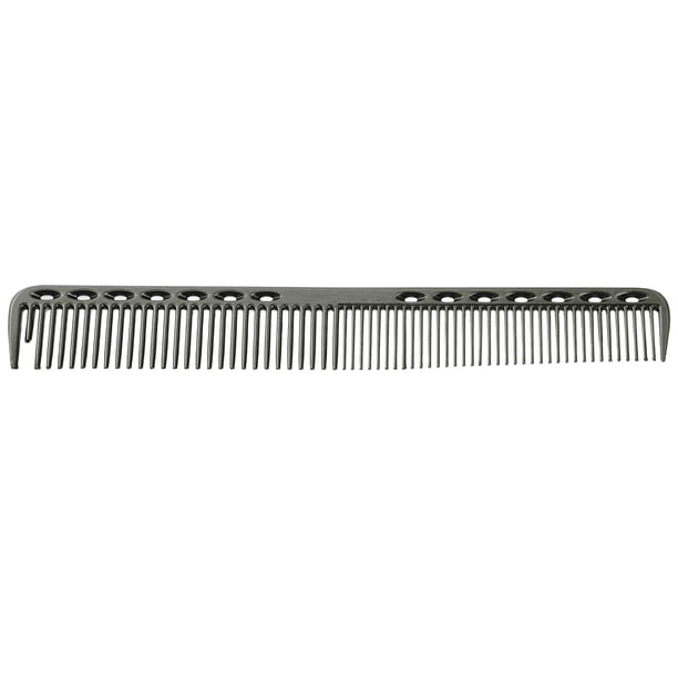 Peine Desenredante Unique Bargains Acero Inoxidable Negro 18cm