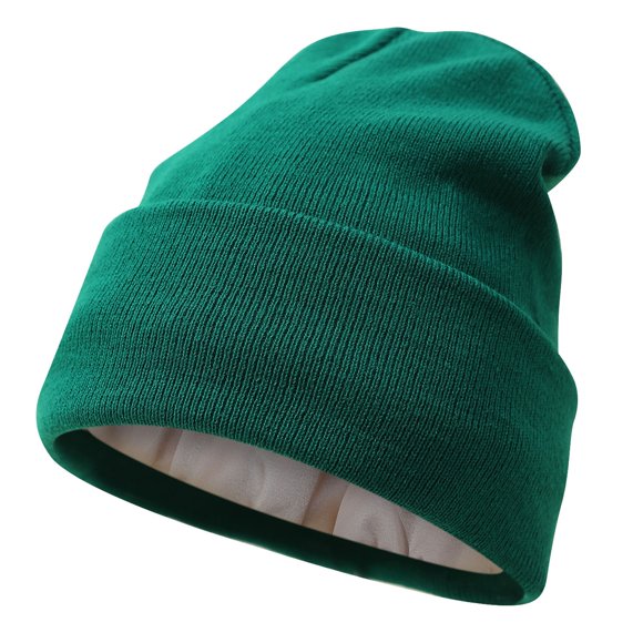 Fgnfyis Women Fashion Solid All Autumn and Winter Knitted Warm Woolen Hat Bomber Hats Green