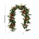 thumbnail image 3 of Decoraciones navideñas, adornos navideños, regalos de Navidad. Adorno navideño de ratán de 1,8 m (6 pies) con forma de cola de perro. Decoración para fiestas navideñas y hogar. Plantas artificiales de, 3 of 6