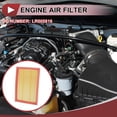 thumbnail image 2 of Filtros de aire del motor Unique Bargains 1 Pcs para Land Rover LR2 3.2L 2008-2012 Filtro de aire Limpiador No.LR005816, 2 of 7