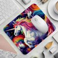 thumbnail image 2 of Unicorn Square Desk Mat Mousepad, 8.3x9.8 Inch Non-Slip Rubber Bottom, Printed Gaming Mousepad for Office and Gaming, 2 of 6