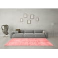thumbnail image 3 of Ahgly Company Indoor Round Oriental Red Traditional Area Rugs, 5' Round, 3 of 4