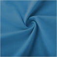thumbnail image 5 of Htigea Women's 3/4 Sleeve Shirts Summer V-Neck Tunic Tops Solid Color Bracelet Sleeves Blouses Blue,2XL, 5 of 6