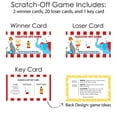 thumbnail image 5 of Big Dot of Happiness Carnival - Step Right Up Circus - Carnival Themed Game Scratch Off Cards - 22 Count, 5 of 6