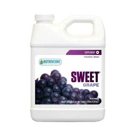 Botanicare Supplement for Plants, Sweet Carbo Grape, 1-Quart [1 (Best Fertilizer For Muscadine Grapes)