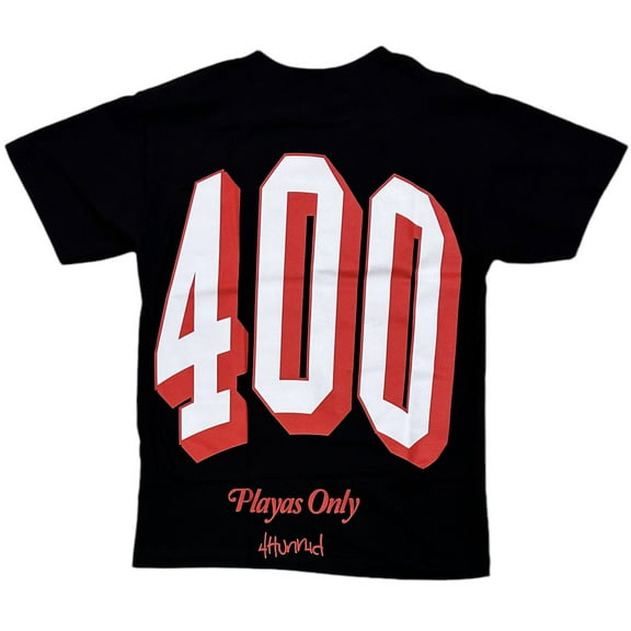 4Hunnid YG Men's T-Shirt EST 1990 Short Sleeve Crewneck Tee (Small, Black)