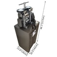 thumbnail image 3 of INTBUYING Electric Rolling Mill Flake Press Machine For Jewelry Gold Making 1500W, 3 of 14