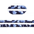 thumbnail image 5 of Elastic Fibre 2 roll Flat Polyester Elastic Cord Webbing Garment Sewing Accessories Dark Slate Blue 5mm 3.28 yards(3m)/roll, 5 of 5