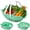 Sage Green, variant on Garden Harvest Basket, Removable Partitions, Carrying, and Cleaning Harvesting Basket Doubles Colander for Vegetables and Fruits Garden Accessories