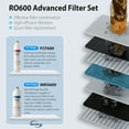 thumbnail image 4 of iSpring MRO600 Filtre d'Eau de Remplacement à Membrane RO pour Système de Filtration d'Eau par Osmose Inverse Sans Réservoir RO600, 4 of 4