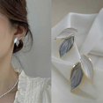 thumbnail image 2 of 2023 3pcs New Crystal Drop Earrings With Bling Bling Cubic Zirconia Temperament Women Earrings High Quality Silver Color Trendy Jewelry----20--Produc 20, 2 of 5