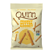 Quinn Gluten Free Peanut Butter & Honey Filled Pretzel Sticks, 6 oz