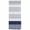 Blue, variant on Navy Blue Stripe Door Curtains for Door Window, French Sidelight Front Back Door Curtains With Tieback, Modern Rustic Horizontal Blue Striped Kitchen Rod Pocket Drapes Panel, 25"x40"