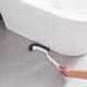 thumbnail image 4 of Xihbxyly Cepillo de Baño, Diseño Flexible y Delgado, Limpieza de Esquinas, Almacenamiento para Colgar, Uso Múltiple, Blanco y Gris, Mango de Plástico, 34 X 8 X 2 Cm, 4 of 7