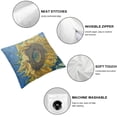 thumbnail image 4 of BANET Van Gogh Decorative Throw Pillow Case for Sofa Bedroom Car Double-Sided Design 20x20in, 4 of 5
