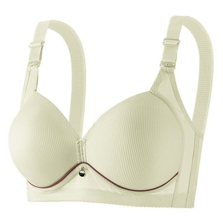 Pavied Minimizer Bras Bralettes for Women Feelingirl Bra Bras For Older Women Comfy Convenient Front Closure Bras No Underwire Supportive Bras Full Coverage Bra Seamless Bras Womens Bras Green A