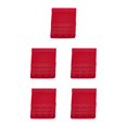 thumbnail image 2 of Langgg Extension Strap Bra Extenders 3 Rows 4 Hook Elastic Lingerie Intimates wine red 5Set, 2 of 6