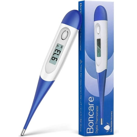 Thermometer, Digital Oral Thermometer For Fever With 10 Seconds Fast ...