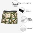 thumbnail image 3 of Kdxio Men's Boxer Briefs with Butterflies And Peacock Feathers Print - Comfortable and Breathable Underwear for Everyday Wear, 3 of 5