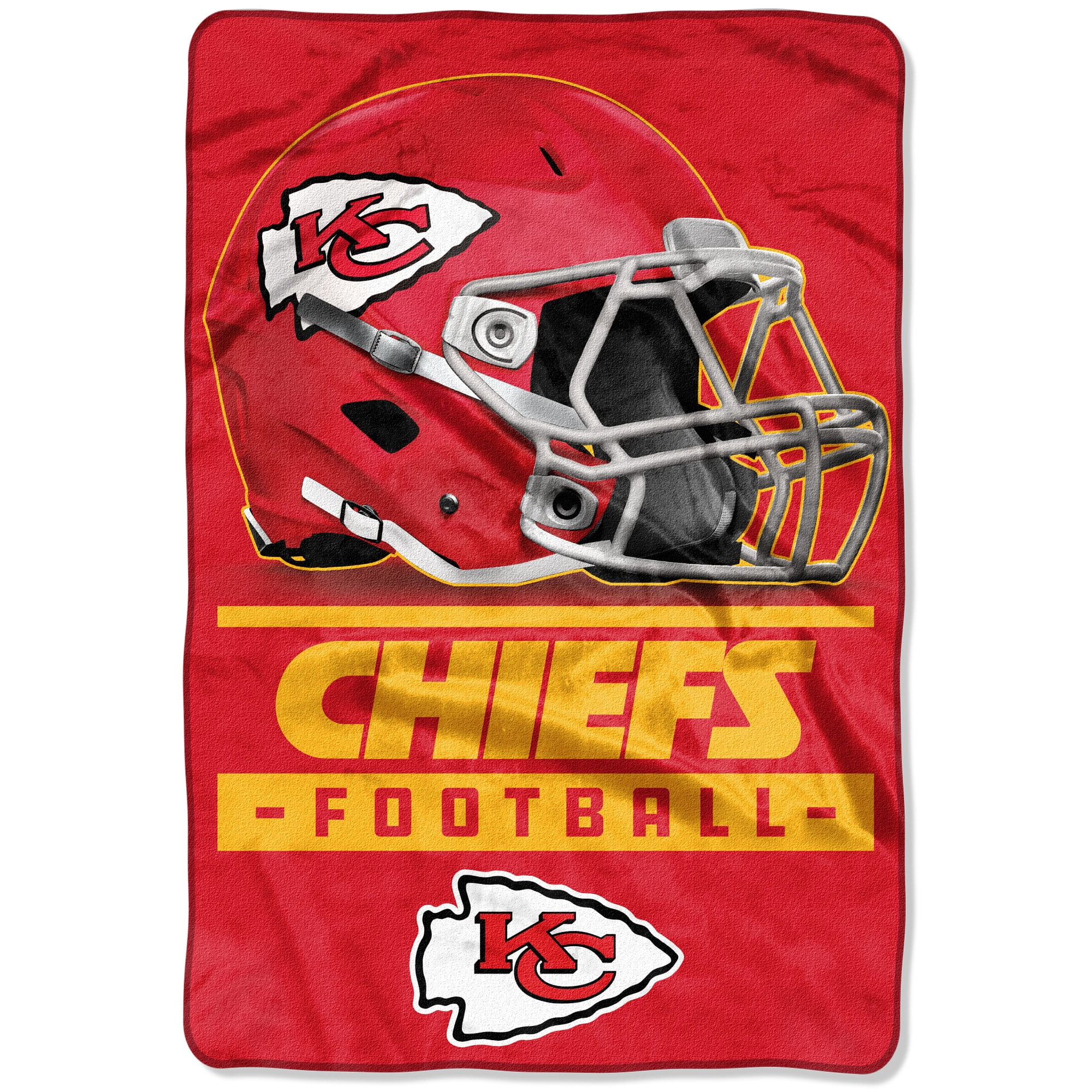 Kansas City Chiefs The Northwest Company 60 X 80 Sideline Oversized Micro Raschel Throw Blanket Red Osfa Walmart Com Walmart Com