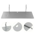 thumbnail image 1 of COOPHYA 2Set Garage Tool Room Pegboard Tray Rack Silver Iron 17.00X7.50X4.50CM, 1 of 6