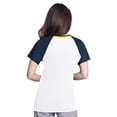 thumbnail image 2 of Women's-G-III 4Her by Carl Banks  White/Navy Milwaukee Brewers Ball Park Raglan V-Neck T-Shirt, 2 of 2
