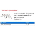 thumbnail image 2 of Crankcase Gasket Set - Compatible with 2002 - 2010 Ford Explorer 4.0L V6 2003 2004 2005 2006 2007 2008 2009, 2 of 2