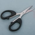 thumbnail image 6 of Heavy Duty Sharp Scissors, Stainless Steel Crafting Scissors, Small Cutting Precision Scissors for Sheet, Stamp, Handcraft, Mini Durable Stationery Scissors Office Supplies, 1Pc(Green,4.7x2.8"), 6 of 7