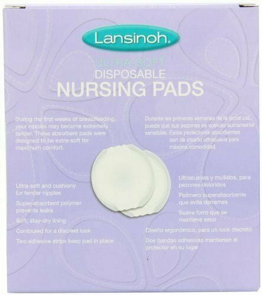 Lansinoh Ultra Soft Disposable Nursing Pads, 36 count - Pack of 6